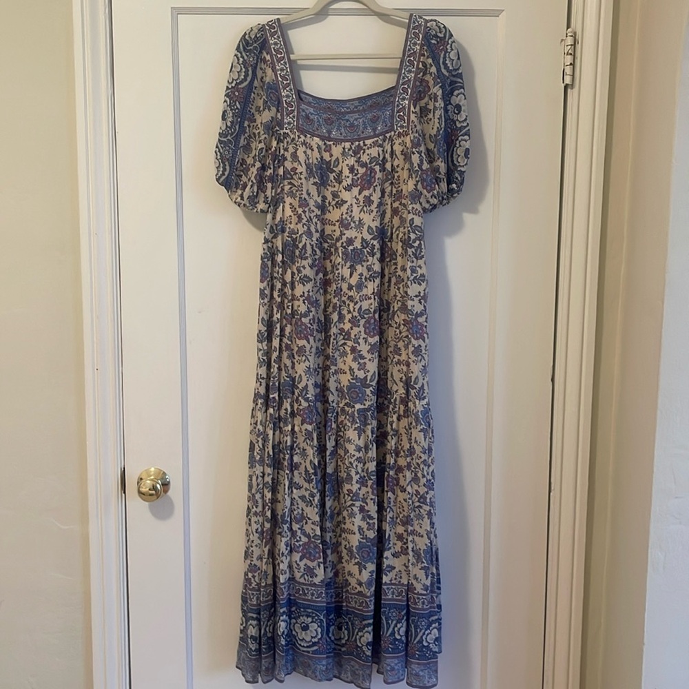 Spell & The Gypsy Paisley Puff Sleeve Maxi